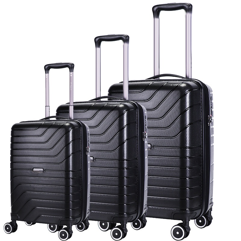 100% PP New Design Lightweight Travel Trolley Luggage of 3-Piece with Silent Wheels – Trolley Luggage and Travel Luggage price