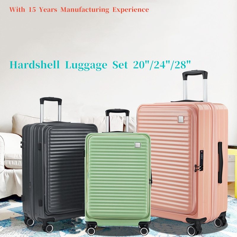 20/24/28Luggage Set Zip Travel Luggage Bag Hardshell Luggage with High Quality – Trolley Luggage and ABS Luggage price