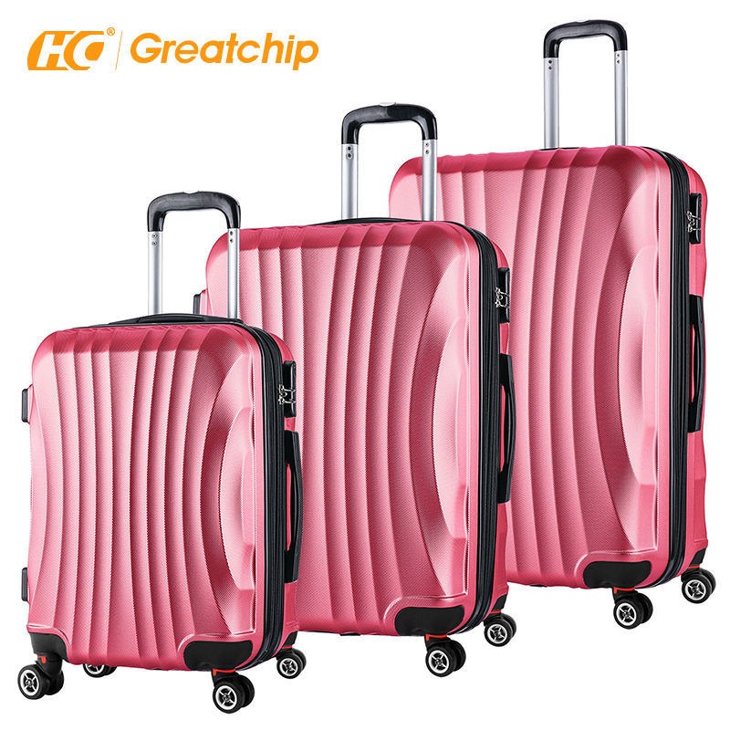 ABS PC Cheap Light Weight Trolley Suitcase 20 24 28 Hard Case Travel Luggage Bag Cases – ABS PC Luggage and Bags price