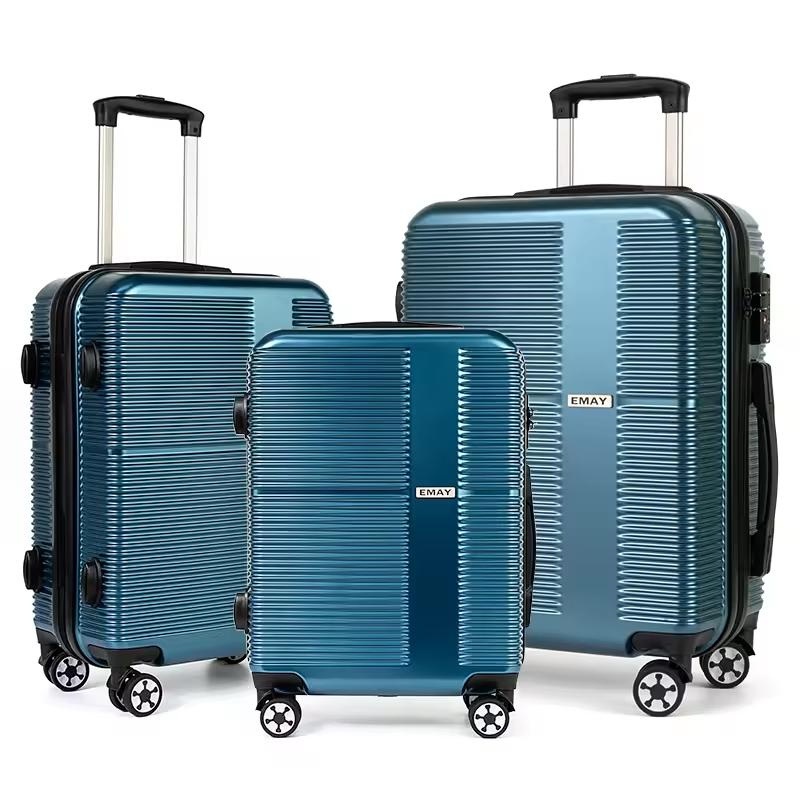 Factory Wholesale Large Capacity Cross Border Leisure Wear Resistant Boarding Three Piece Luggage Set – Suitcase Set and Luggage Set price