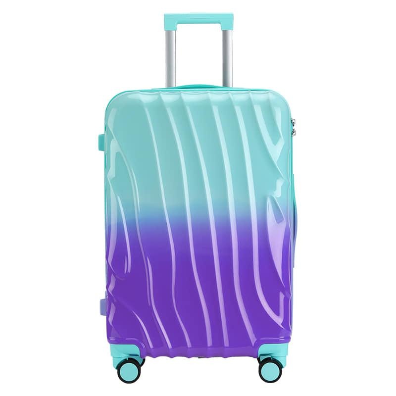 Gradient Color Printed ABS PC Hard Travel Luggage for Women and Men – ABS PC Luggage and Travel Luggage price