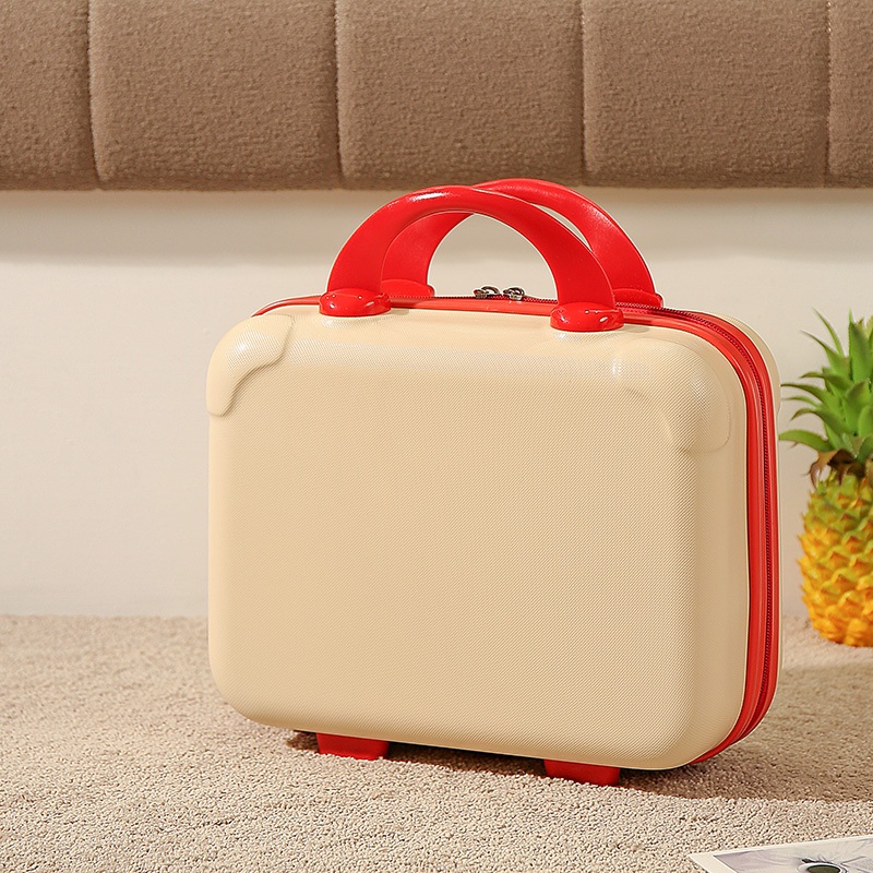 Hard Beauty Case Valise Mini Luggage Organizer Makeup Suitcase with Hanger – Mini Luggage and Valise price