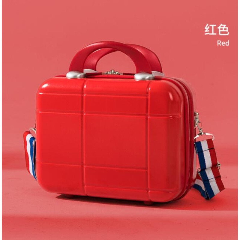 Hard Shell Cosmetic Case Makeup Handbag Crossbody Bag Mini Suitcase Purse Tiny Luggage Mini Carry on Wristlet – Tiny Luggage and Hard Shell Cosmetic Case price