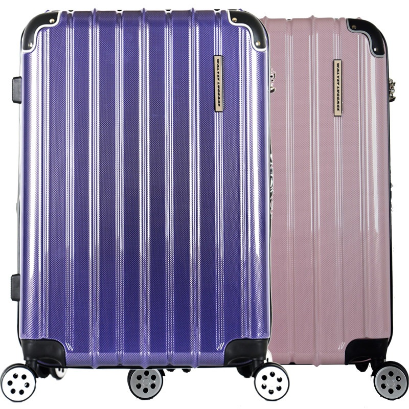 New Fashion Glossy ABS+PC 4 Spinner Wheels Travel Trolley Luggage with Two Tone Finish – Trolley Luggage and Travel Luggage price