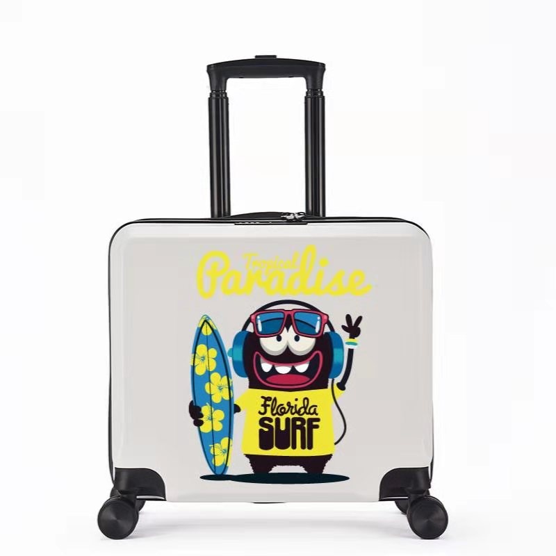Personalized Children Cute Cartoon Hard Case Carry on Suitcase Travel Trolley Luggage – Luggage and Luggage Set price