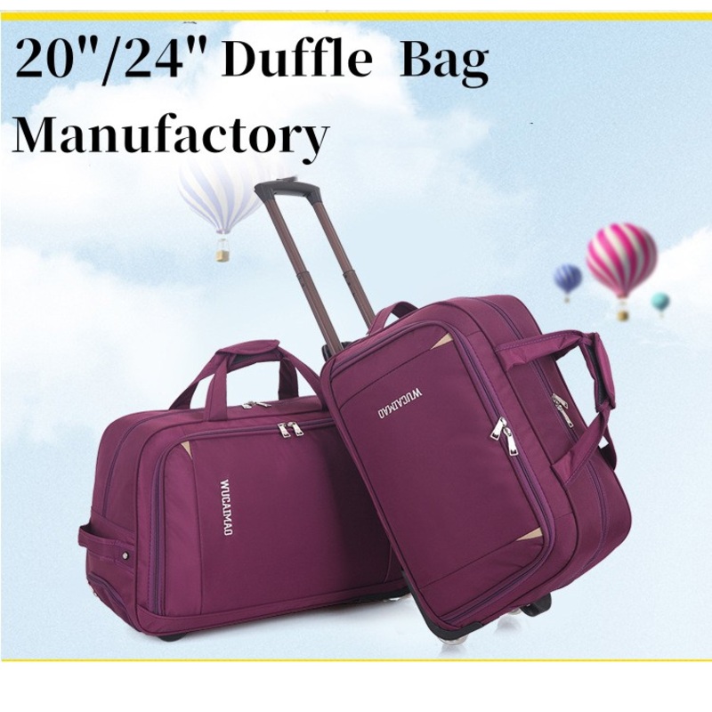 Rolling Bag with 2 Wheels Durable Duffle Bag Stylish Suitcase with Trolley Handle for Easy Travel Suitcase – Duffle Bag and Travel Bag price
