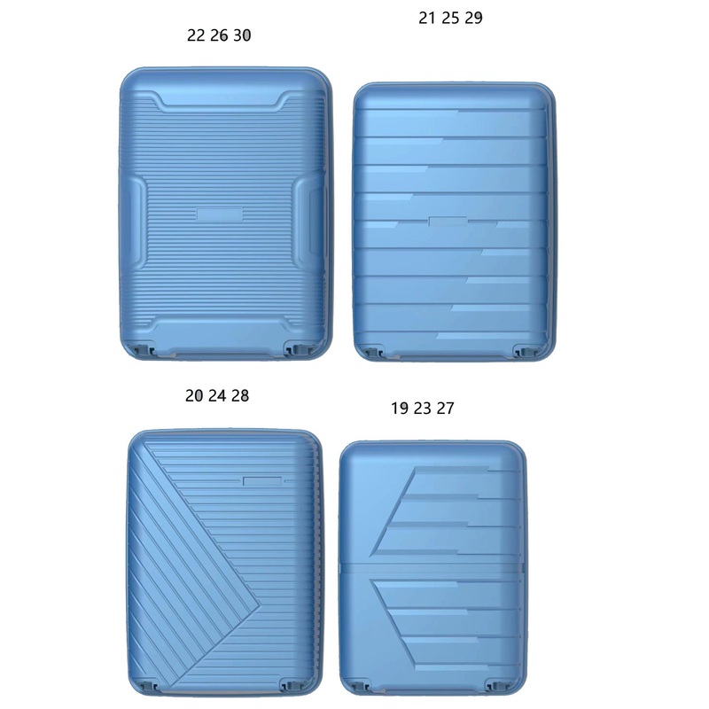 SKD 12PCS PP Suitcase Semin Finished PP Luggage 19-30 CKD Polypropylene Suitcase Set – SKD Luggage and Semin Finished PP Luggage price