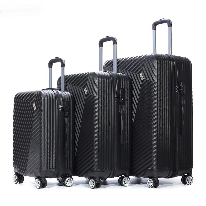 20 24 28 Inch ABS Hard Shell Luggage Koffer Durable Lightweight Suitcase for Travel – Hard Shell Luggage and ABS Luggage price
