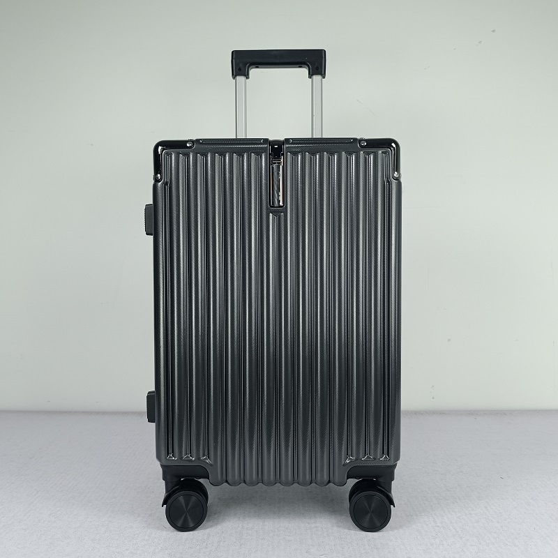 24 28 Inch Wholesale Premium Aluminum Frame Hard Shell Travel Luggage with Secure Hook – Wholesale Travel Luggage and Aluminum Luggage price
