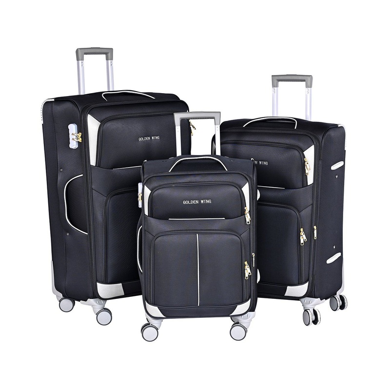 China Factory Fabric Polyester Canvas Trolley Luggage Bags Oxford PVC Coated Water Proof Hand Bag – Bags and Luggage price