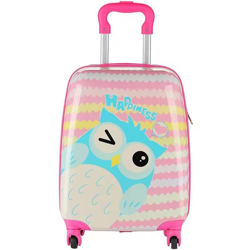 Custom Printing Kids Cartoon Suitcase 16 Inch Travel Trolley Kids Luggage – Luggage and Luggage Set price
