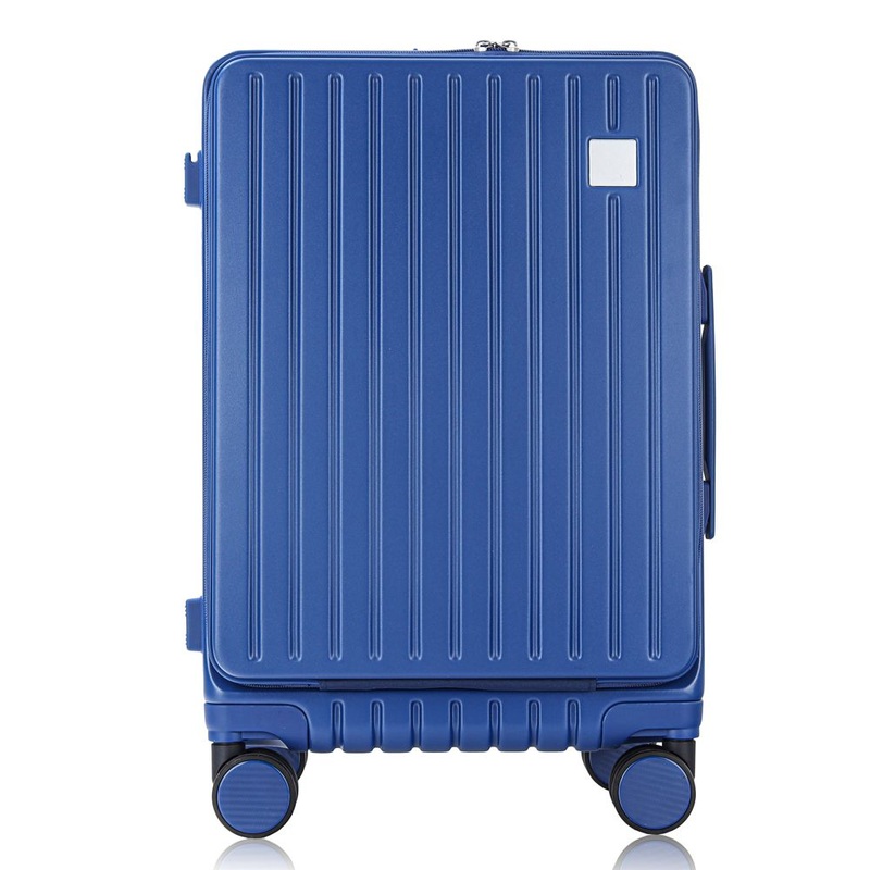 New Design Wide Trolley Suitcase Anti-Fall Boarding Case Front Opening 24inch PC Travel Luggage – Factory Wholesale Travel Luggage and PC Luggage price