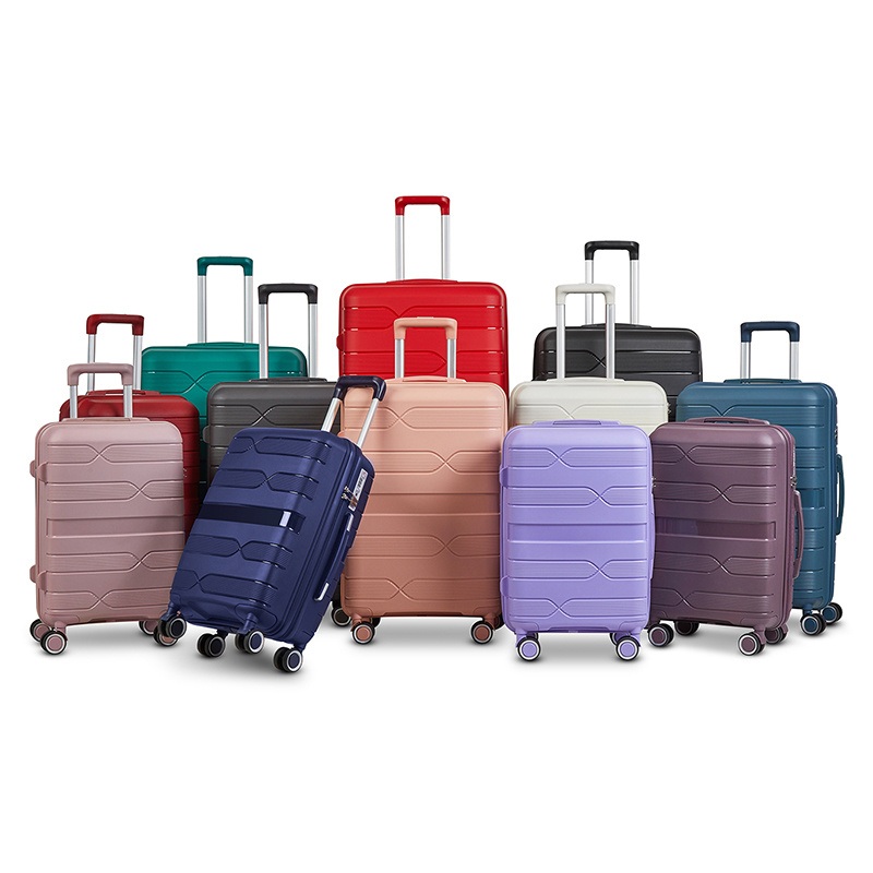 New Designer 3PCS Suitcase Luggage Manufuctuer Color ABS Trolley Luggage – Trolley Luggage and ABS PC Luggage price