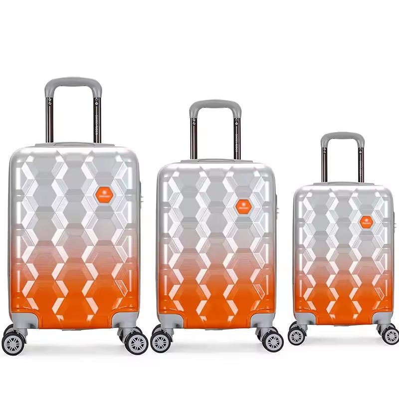 PC Suitcase Multifunctional Luggage Export Suitcase Foreign Trade Three-Piece Set. – Suitcase Set and Luggage Set price