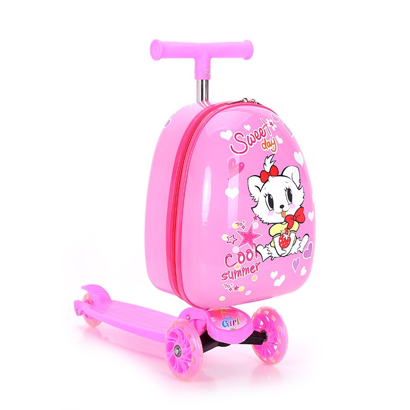 Scooter Childrens Suitcase Multi-Purpose Luggage for Elementary School Students Cartoon Travel Suitcase – Luggage for Kids and Waterproof Luggage for Kids price