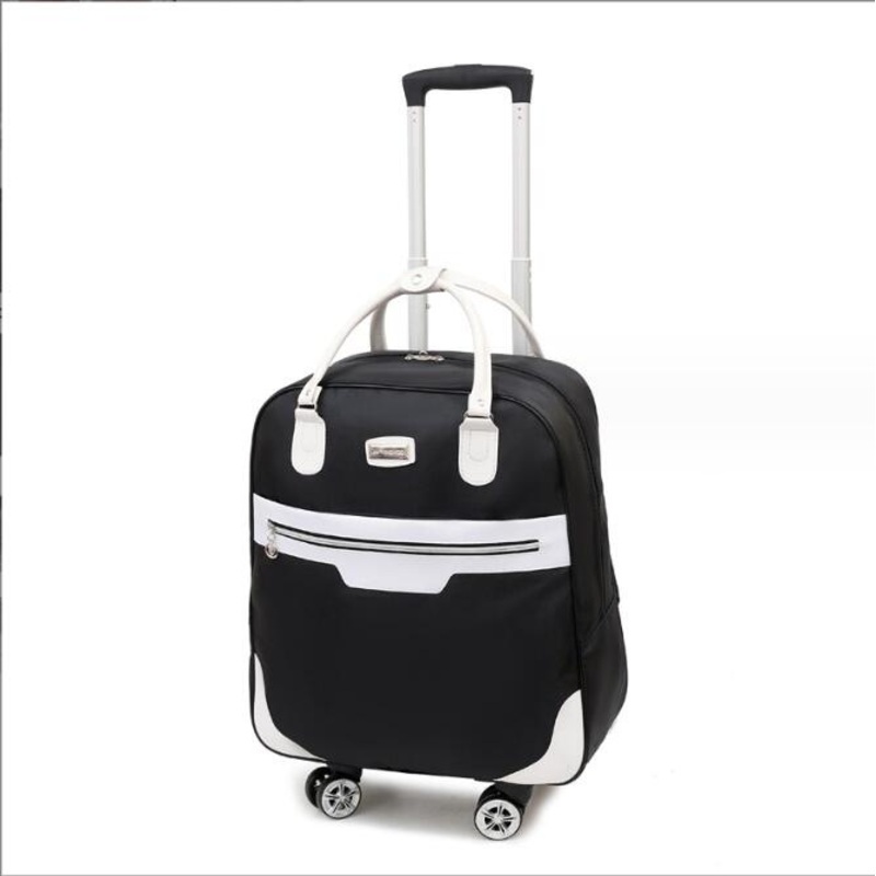 Short Trip Oxford Travel Bag with Wheel Trolley, Convertible Tote Bag Luggage – Short Trip Travel Bag and Travel Bag with Wheel price
