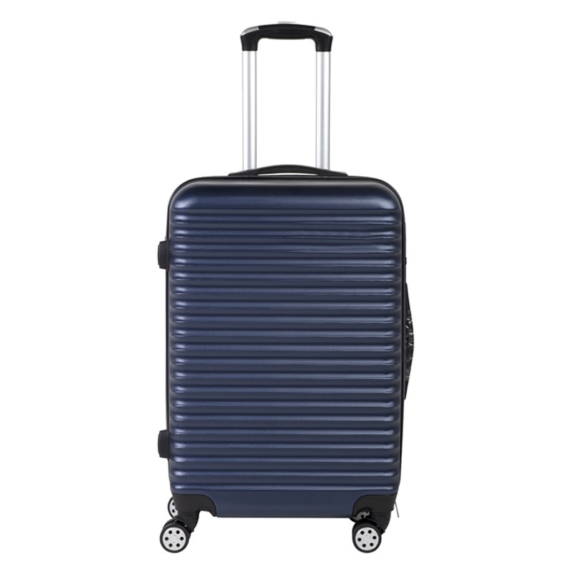 3 PCS Blue Stripe Suitcase Set Combination Lock Trolley Manufacturer ABS Luggage – Trolley Luggage and ABS PC Luggage price