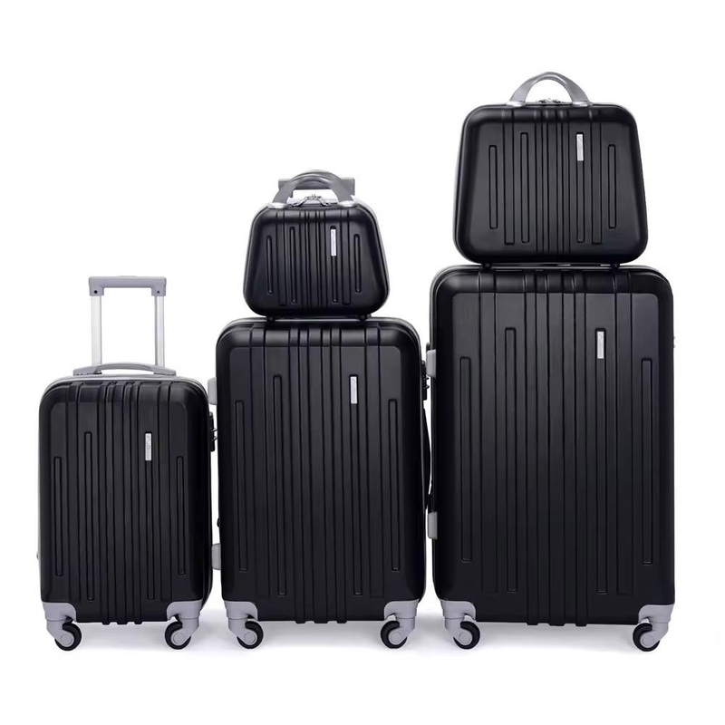 ABS Pull Rod Luggage Corner Three Piece Set Universal Wheel Luggage Boarding Travel Luggage Cross-Border – Suitcase Set and Luggage Set price