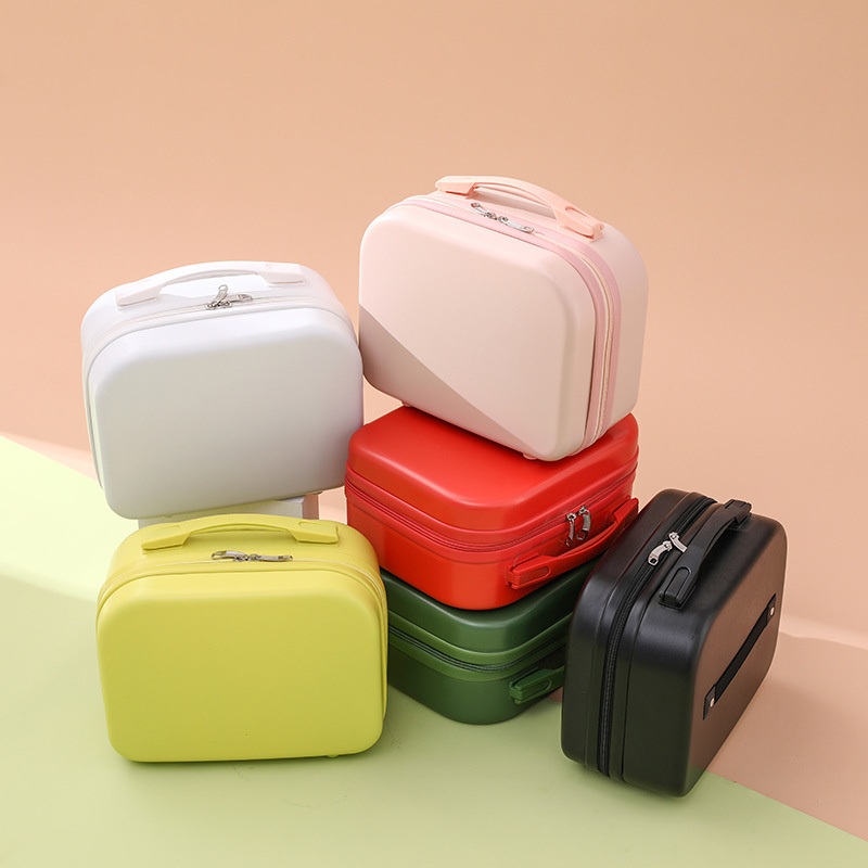 Candy Color Customized Printing ABS Cosmetic Bag Cases 14 Plain Hard Shell Makeup Cases – Organizer and Storage Organizer price