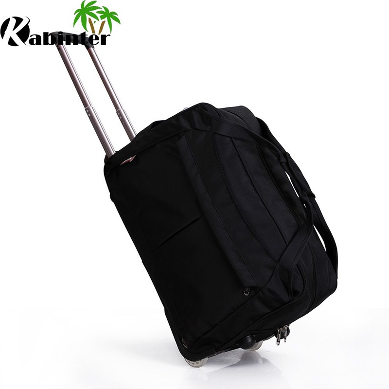 China Manufactory 1680d High Quality Trolley Duffle Bag with Two Wheels – Trolley Bag and Trolley Cases price