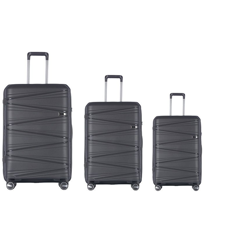 Hot Sale Suitcase Anti-Scratch Wear Resistant PP Material Trolley Luggage – PP Luggage and Trolley Luggage price