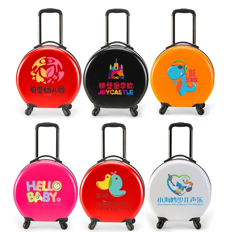 Kids Travel Luggage Case Round Shape Hard Shell Trolley Suitcase – Luggage and Kids School Luggage price