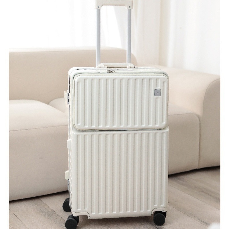 Multifunctional Plastic Travel Luggage Hardside Front Open Suitcase with Cup Holder and Side Hook – Multifuncational Luggage and Plastic Travel Luggage price