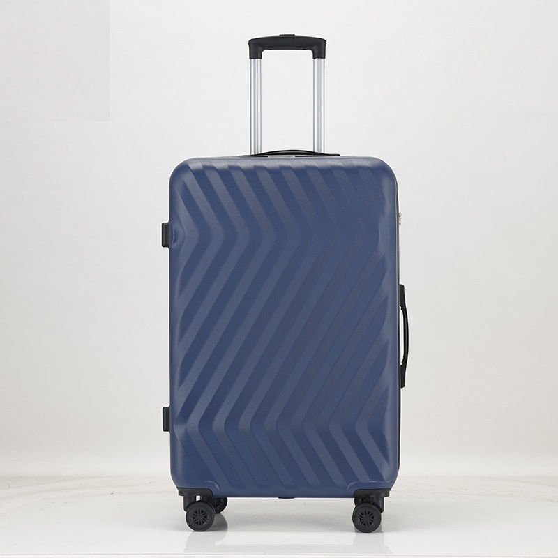 Navy Blue Cheap Price ABS Luggage with 8 Wheels – Trolley Bag and Travel Luggage price