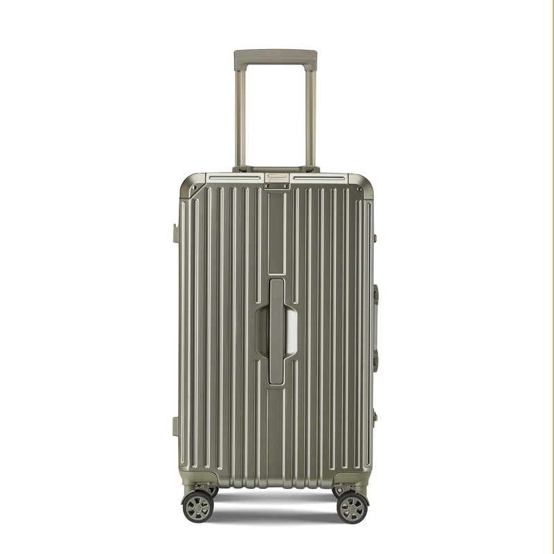Premium Aluminum Hard Spinner Luggage 360 Silent Wheel Travel Trolley Suitcase with Tsa Lock – Aluminum Luggage and Travel Trolley Luggage price