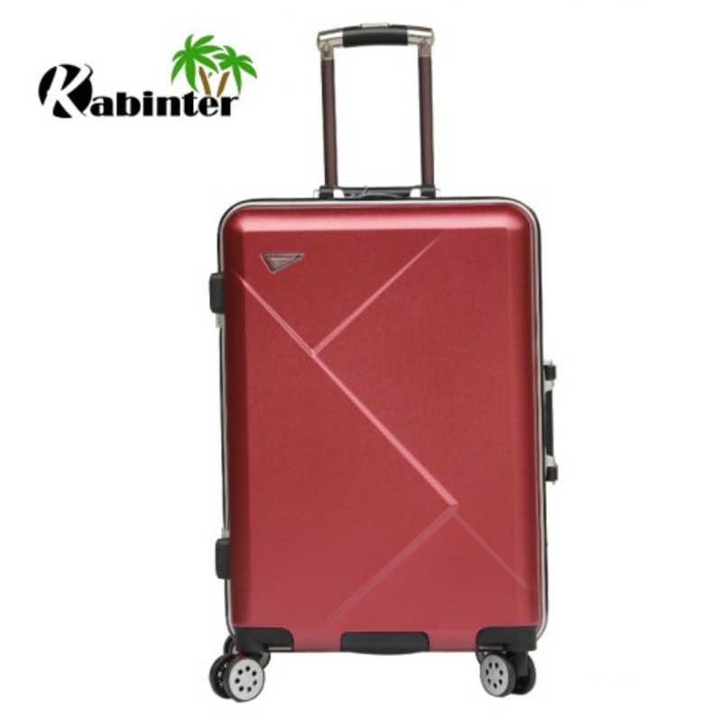 Zip Frame Trolley Luggage Bag Hardshell Promotional Outdoor Travelling Suitcase with Spinner Wheels – PC Caceses and Hard Luggage price